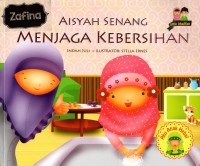 Image of Aisyah senang menjaga kebersihan