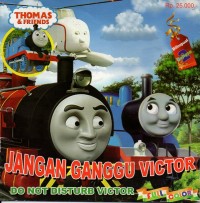 Image of Jangan ganggu victor= do not disturb victor