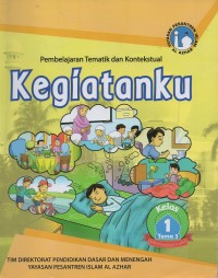 Image of Pembelajaran tematik dan kontekstual: kegiatanku kelas 1 tema 3