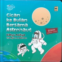 Image of Cican ke bulan bersama astronaut