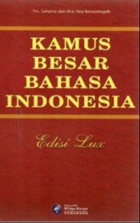 Image of Kamus besar bahasa indonesia edisi lux