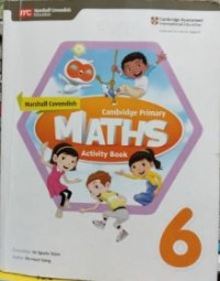 Image of Marshall cavendish: cambridge primary maths activity book 6