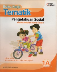 Image of Buku kerja tematik: pengetahuan sosial untuk SD kelas 1: 1a semester 1