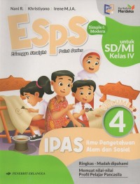 Image of Esps simple & modern untuk sd/mi kelas iv vol.2 ipas ilmu pengetahuan alam dan sosial: ringkas-mudah dipahami-memuat nilai-nilai profil pelajar pancasila