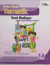 Image of Buku kerja tematik: Seni Budaya untuk SD kelas 1 Jilid 1A