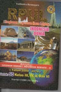 Image of RPUL (rangkuman pengetahuan umum lengkap) indonesia dunia disertai susnan kabinet indonesia bersatu II 2009-2014 untuk sekolah dasar kelas III, IV, V dan VI